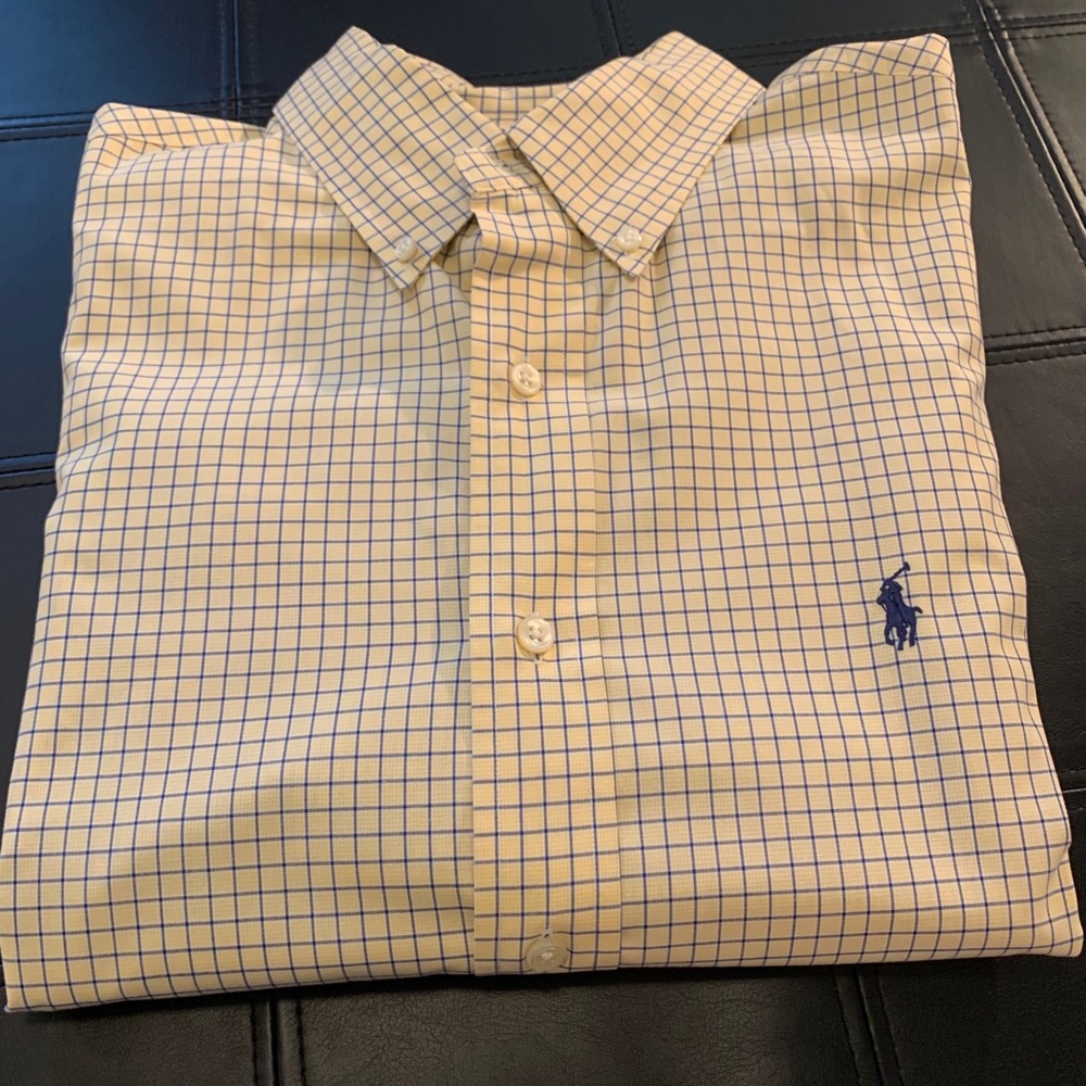 Men’s Polo by Ralph Lauren Custom Fit Dress Shirt